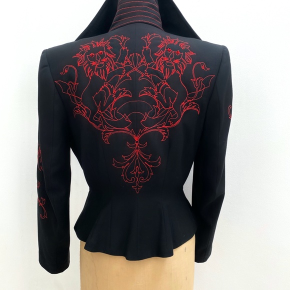 Vintage Richard Tyler Embroidered Jacket - Picture 2 of 10